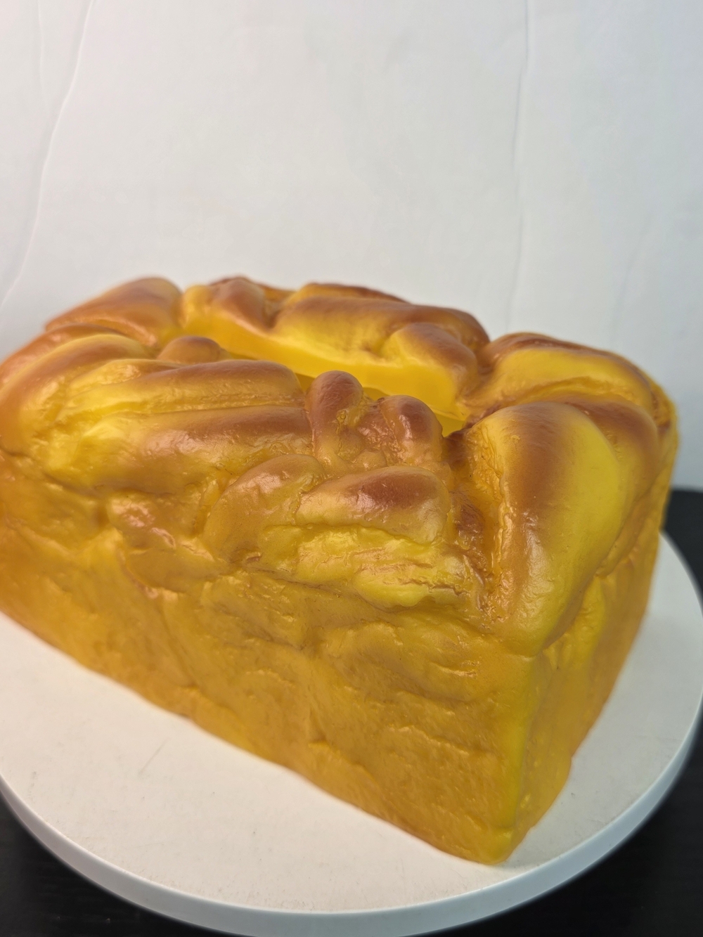 Vintage Plastic Bread Shaped Tissue Box